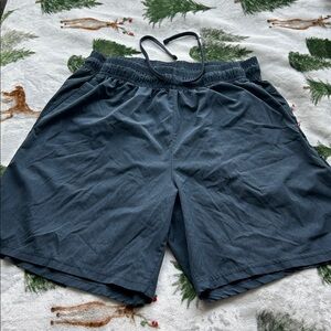 Layers L 7" inseam Men's Dark Blue Athletic polyester spandex quick dry Shorts